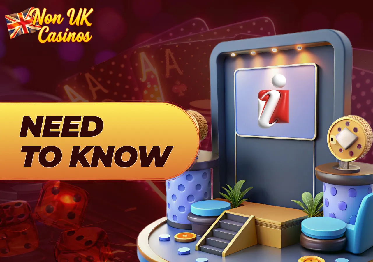 Essential things to know before registering at a casino site.