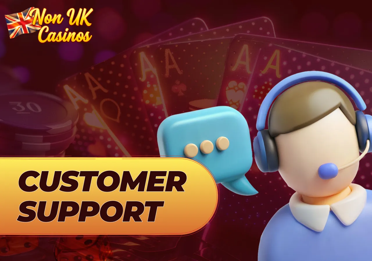 Customer support services and player assistance quality.
